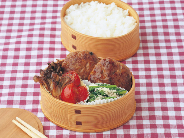 めんつゆ照り焼きハンバーグ弁当