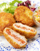 ダイエットや節約に!トマトinとんかつ