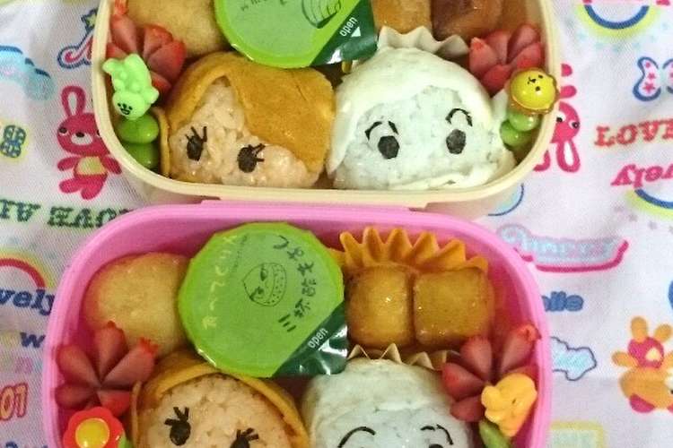 アナと雪の女王 キャラ弁 ツムツム 簡単 レシピ 作り方 By めぐれい クックパッド