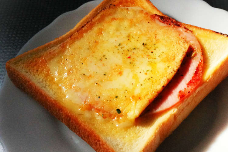 カリッとチーズのハムチーズトースト レシピ 作り方 By ゆいあ クックパッド 簡単おいしいみんなのレシピが363万品