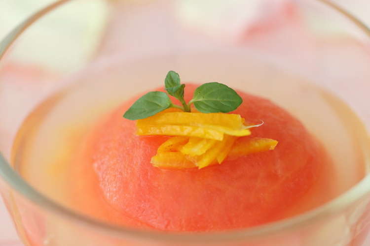 デザート感覚 トマトゼリー レシピ 作り方 By Fujiレシピ クックパッド 簡単おいしいみんなのレシピが376万品