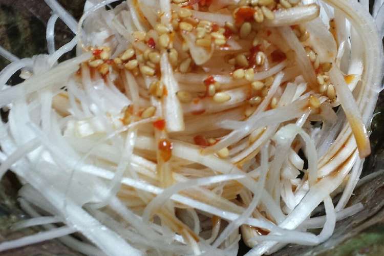 ピリ辛白髪ねぎ レシピ 作り方 By みゆみゆ クックパッド 簡単おいしいみんなのレシピが370万品