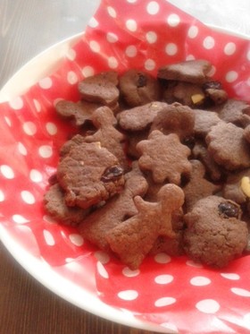 ノンバター❁いつものチョコクッキー