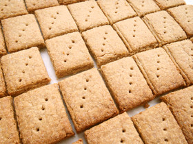 バター不使用*型抜き不要の米ぬかクッキー