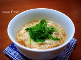 台湾麺線風◎とろとろにゅうめん