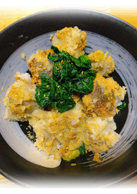 海老芋と鯖のごま味噌煮