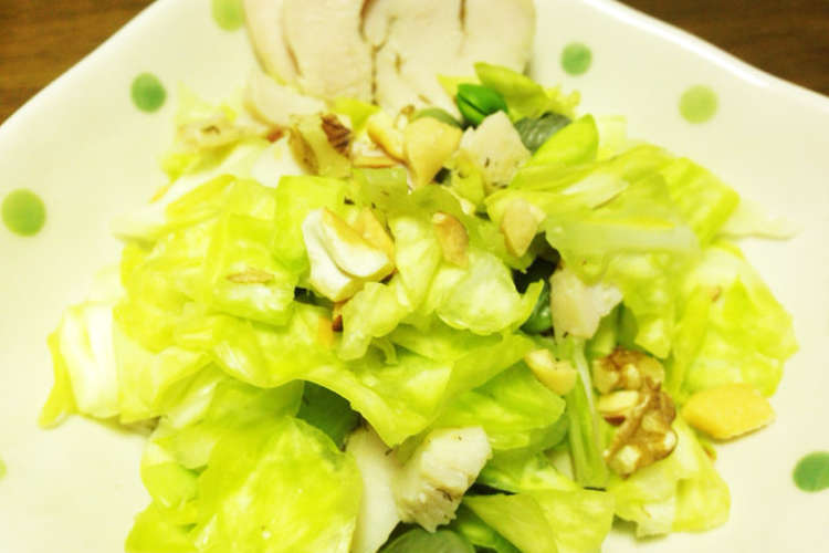 糖質制限 副菜 キャベツのサラダ レシピ 作り方 By しうちぇ クックパッド