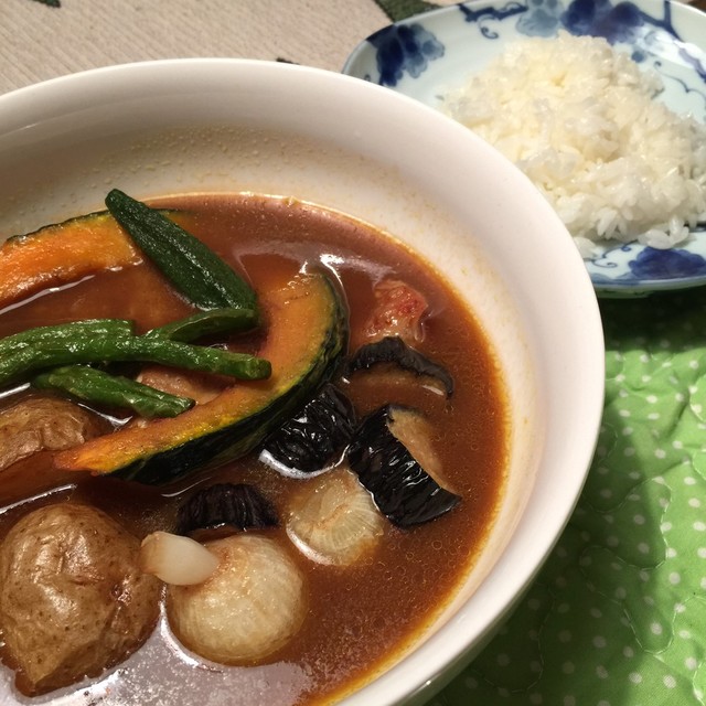 素揚げ野菜のスープカレー レシピ 作り方 By バァの 家庭レシピ クックパッド 簡単おいしいみんなのレシピが364万品
