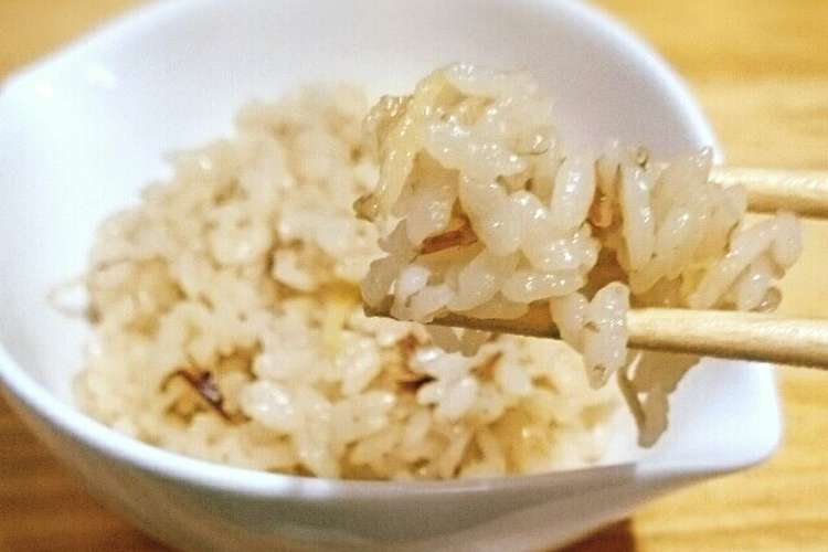 簡単 生姜ぽかぽかの醤油の炊き込みご飯 レシピ 作り方 By みーみ W クックパッド