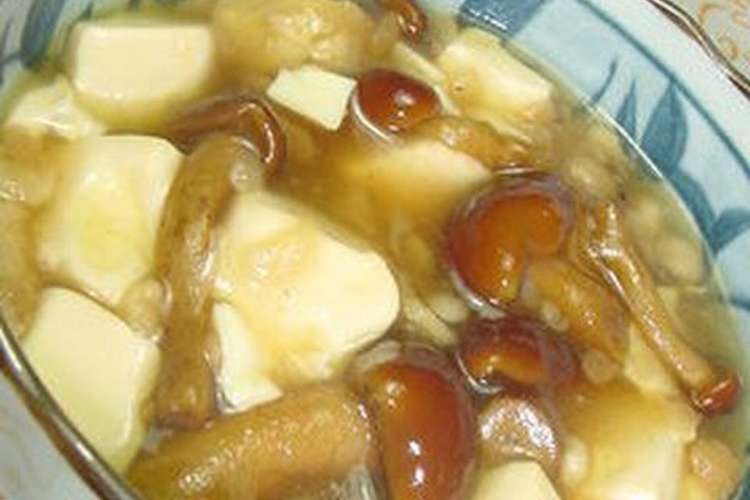 お店の味を再現 なめこ豆腐 レシピ 作り方 By 腹ペコ助 クックパッド 簡単おいしいみんなのレシピが371万品