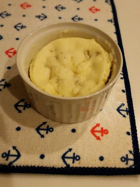 レンジで簡単!お手軽な蒸しパン☆