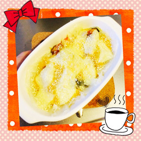 アレンジ♪みそマヨ★お餅グラタン