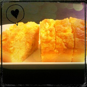 HMで簡単おやつ★みかんパウンドケーキ