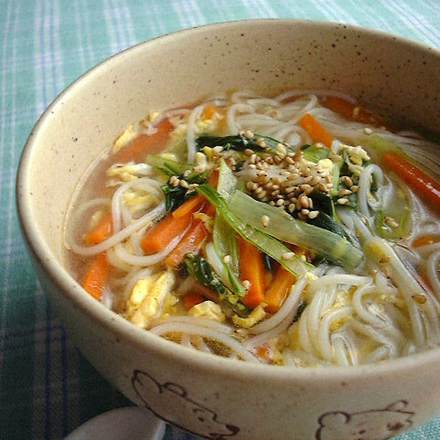 野菜がたっぷり食べられる 中華にゅうめん レシピ 作り方 By Doiko クックパッド 簡単おいしいみんなのレシピが352万品