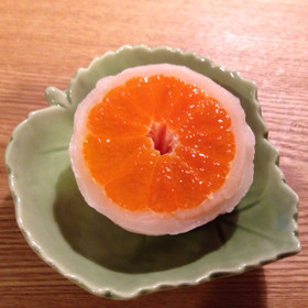 レンジで簡単!みかん大福