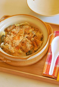 簡単！サバ味噌煮缶と白菜の煮物