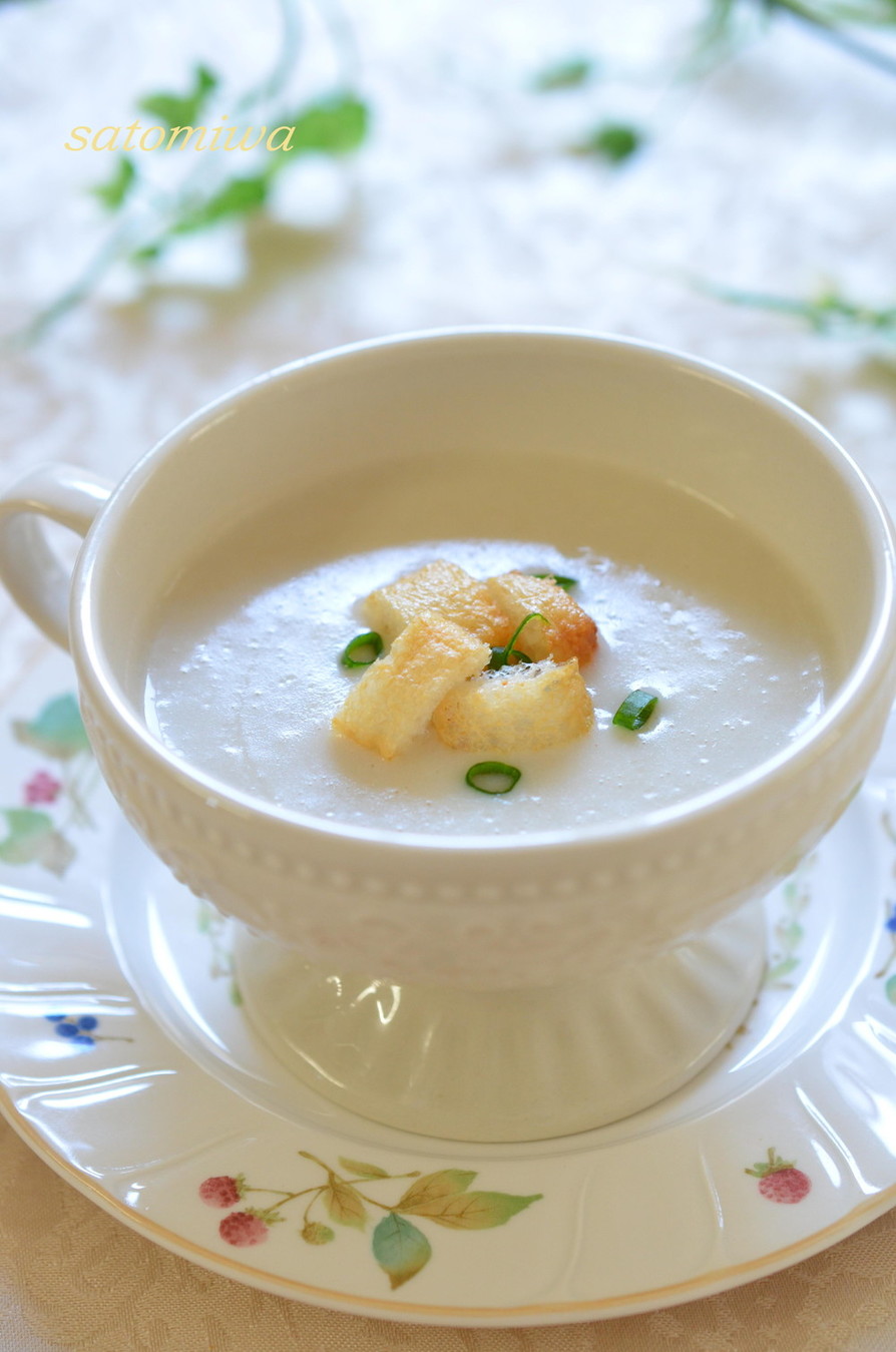 里芋＆豆腐のクリーミースープの画像
