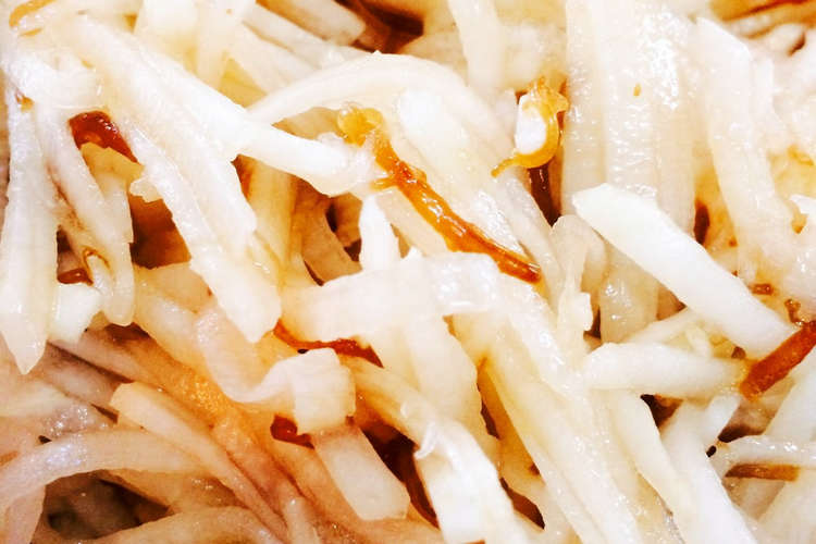 簡単 もずくと大根の和え物 レシピ 作り方 By ごくもり クックパッド 簡単おいしいみんなのレシピが352万品