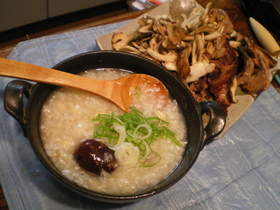 炊飯器におまかせ♡参鶏湯(サムゲタン)