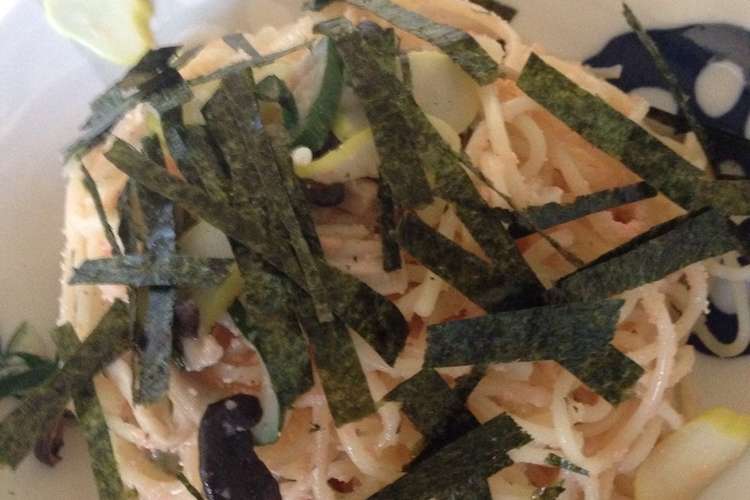 たらこパスタ 下仁田ネギ きのこ レシピ 作り方 By Misakongu クックパッド 簡単おいしいみんなのレシピが351万品