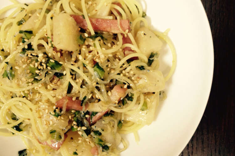 かぶとちりめんじゃこのパスタ レシピ 作り方 By Ywing25 クックパッド 簡単おいしいみんなのレシピが359万品