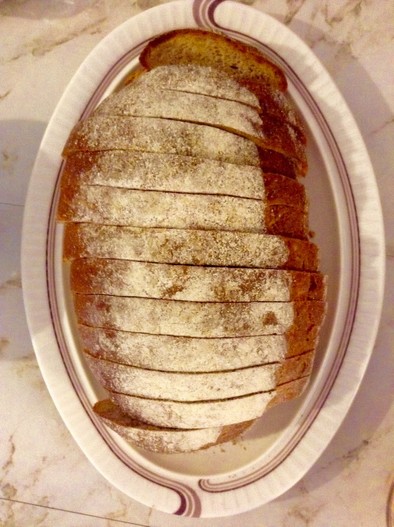 うちのライ麦パン オーバーナイト法の写真