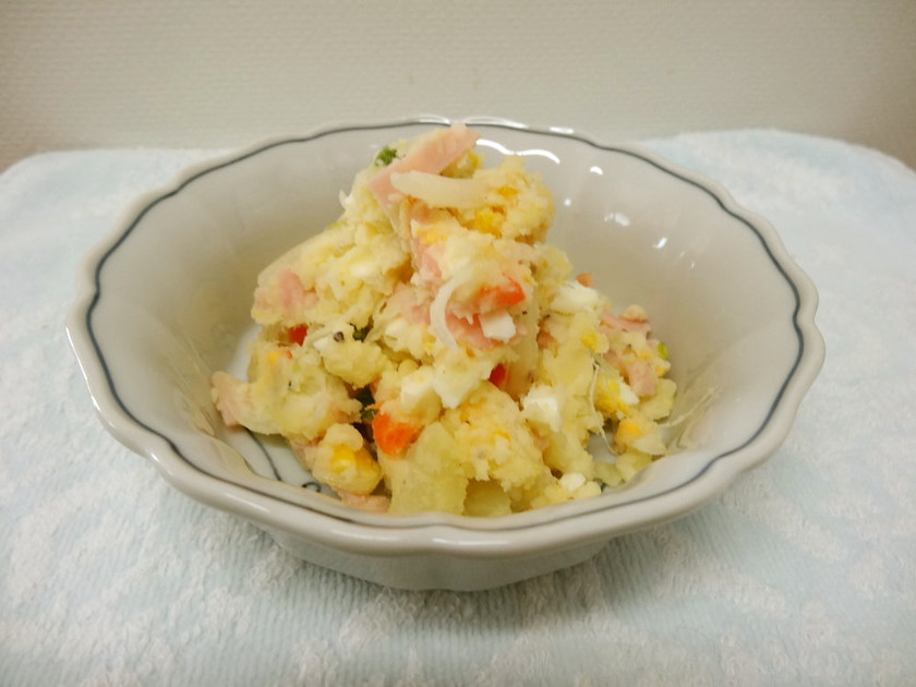 たっぷりベイクドポテトサラダのレシピ