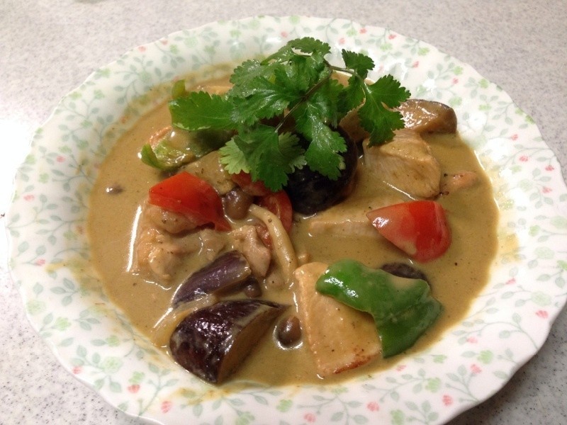 タイカレーチキン串焼きのレシピ