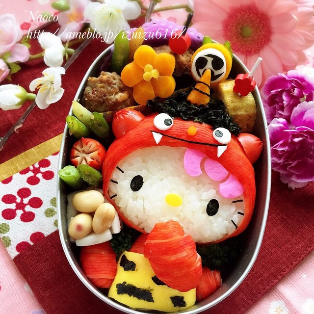 キャラ弁 節分鬼キティちゃんの全身立体弁 レシピ 作り方 By Naocoisa クックパッド 簡単おいしいみんなのレシピが352万品 キャラ弁 節分鬼キティちゃんの全身立体弁 レシピ 作り方 By Naocoisa クックパッド 簡単おいしいみんなのレシピが352万品