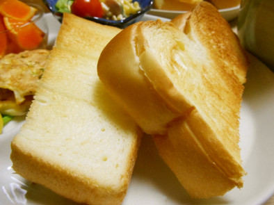 うち流☆トースト（食パンの切り方付き）の写真
