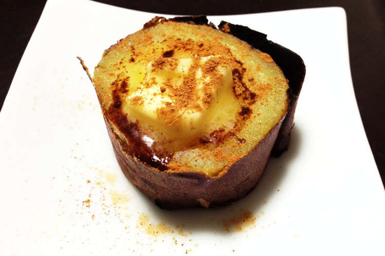 焼き芋のシナモンバター レシピ 作り方 By もうい食堂 クックパッド 簡単おいしいみんなのレシピが360万品
