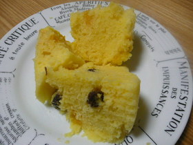 レンジで簡単!しっとりオレンジケーキ