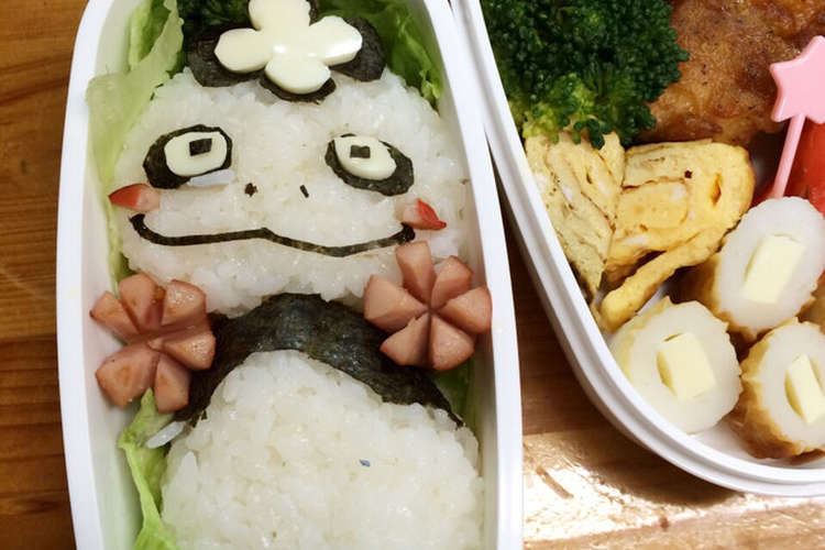 ツチノコパンダ キャラ弁 妖怪ウォッチ レシピ 作り方 By ティンクルキラリン クックパッド