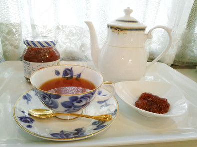 紅茶　苺ジャムの”ほのかな甘み”での写真