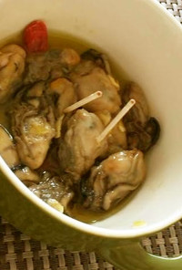 冷凍牡蠣レシピ～牡蠣オリーブオイル漬～