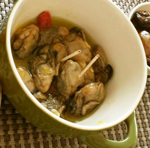 冷凍牡蠣レシピ～牡蠣オリーブオイル漬～の画像
