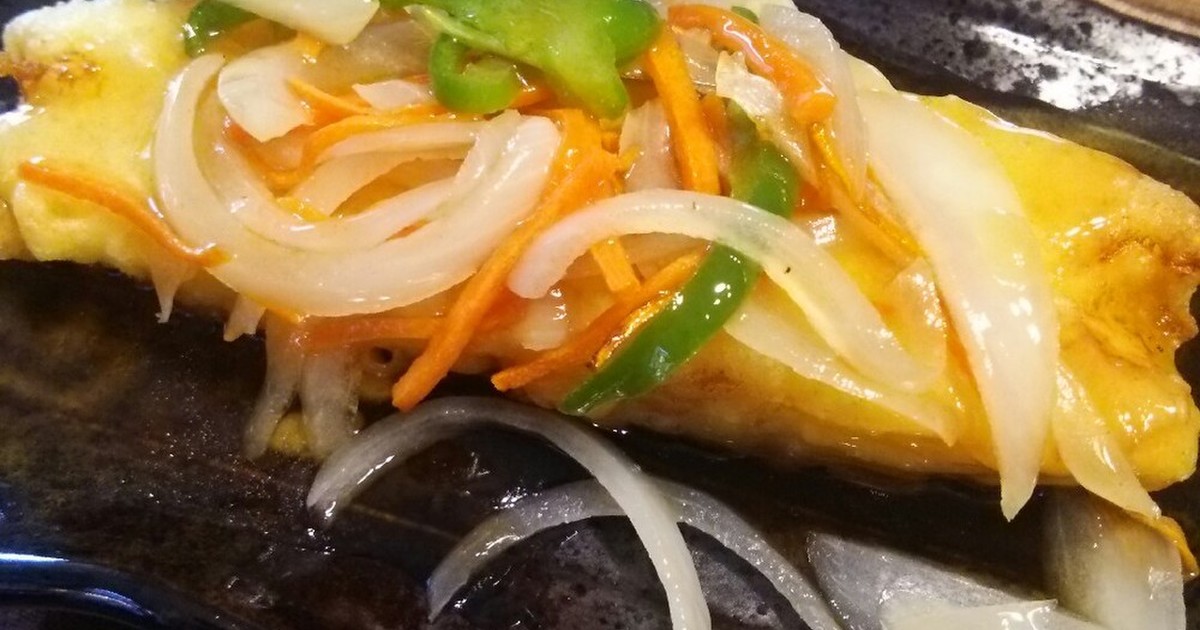 カレイ唐揚げ 天ぷら 野菜甘酢あん レシピ 作り方 By たぬぴぃ クックパッド 簡単おいしいみんなのレシピが361万品