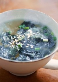 丸鶏海苔スープ