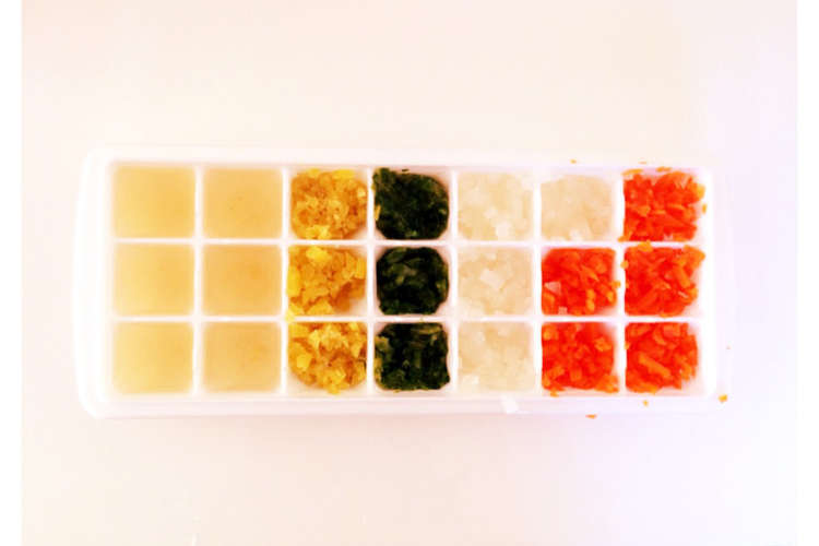 離乳食中期 まとめて野菜作り レシピ 作り方 By Alisasally クックパッド 簡単おいしいみんなのレシピが361万品