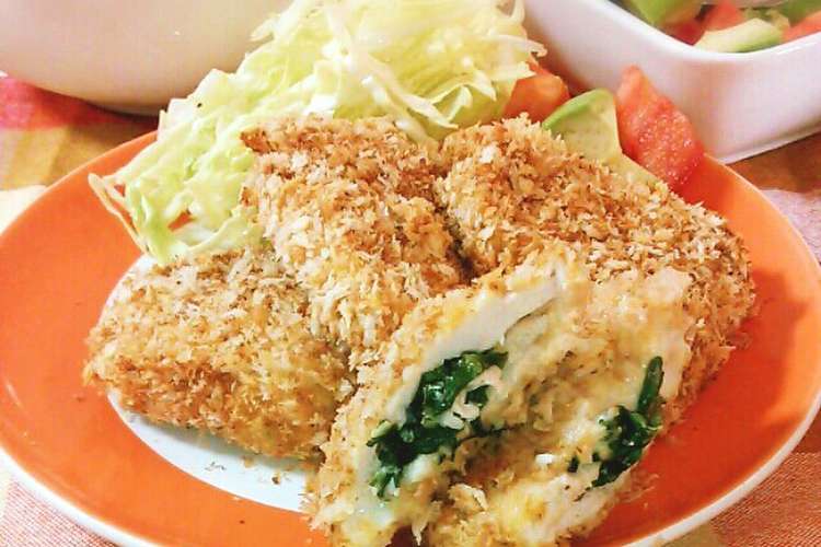 もぅ揚げない ササミのチーズフライ レシピ 作り方 By サンタ帽 クックパッド 簡単おいしいみんなのレシピが360万品