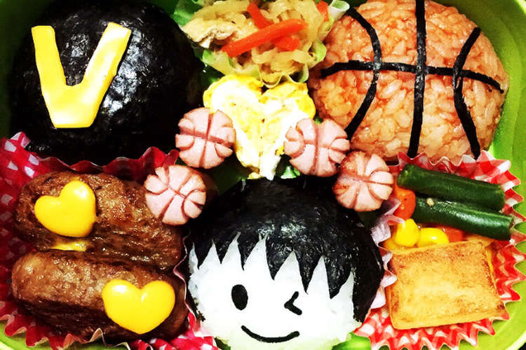 簡単キャラ弁 バスケットボールウィンナー レシピ 作り方 By くまさんファミリー クックパッド 簡単おいしいみんなのレシピが349万品