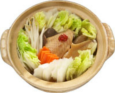 【冬野菜】コラーゲンたっぷり鍋 の写真
