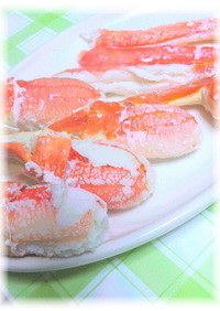 ☆冷凍『生』蟹の美味しい戻し方☆