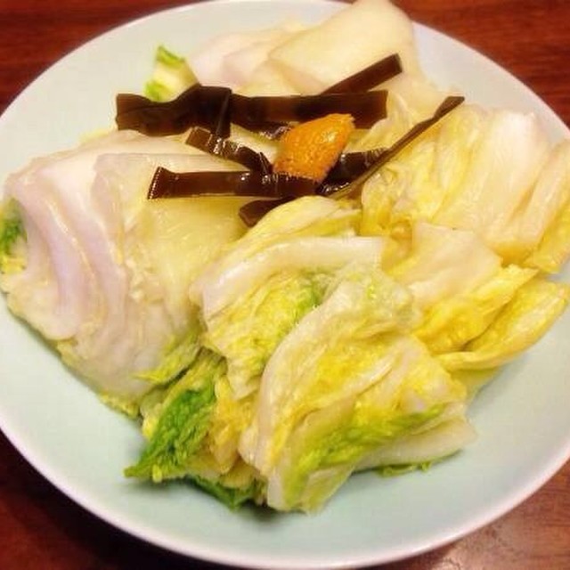 白菜漬け 冬の美味しいお漬物 レシピ 作り方 By ぬくぱく クックパッド 簡単おいしいみんなのレシピが352万品