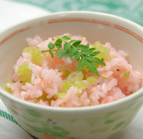 土鍋炊き★桜海老と蕗の香りご飯の画像