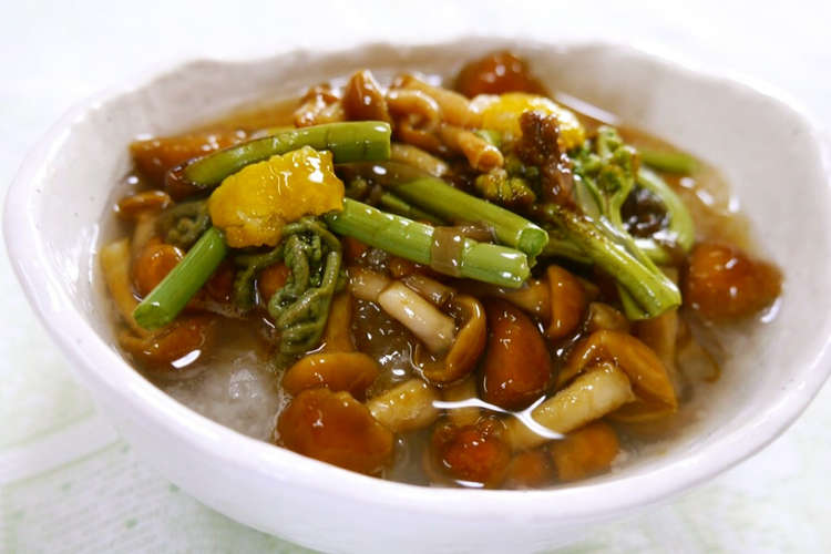 簡単 山菜おろし和え レシピ 作り方 By 小梅チャン クックパッド 簡単おいしいみんなのレシピが354万品