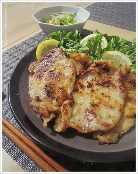 簡単*豚肉の味噌ハチミツ漬け*