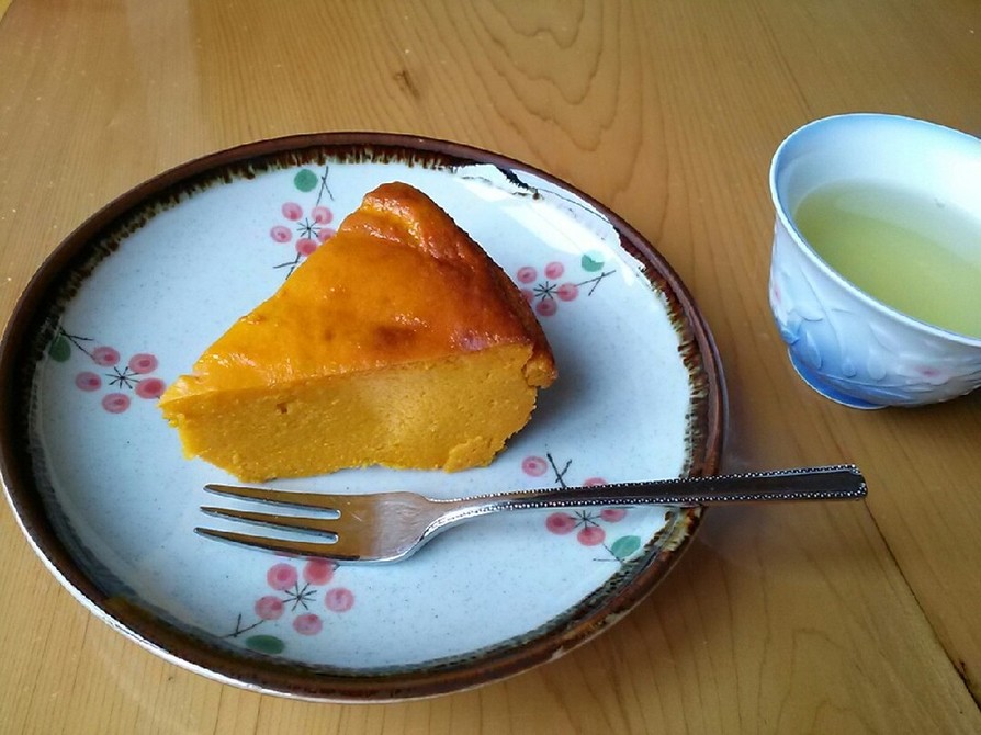 ノンオイル☆濃厚ベイクドかぼちゃケーキの画像