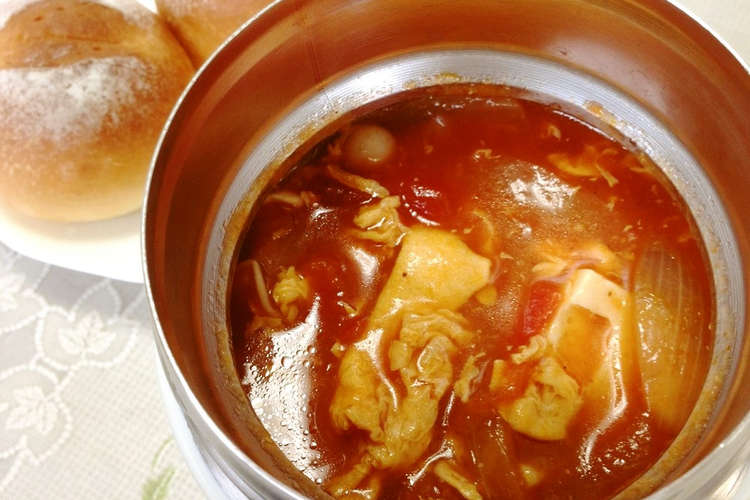トマト缶で作る 豆腐と卵のやさしいスープ レシピ 作り方 By うか クックパッド 簡単おいしいみんなのレシピが372万品