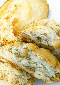 発酵、捏ねなしの米粉簡単パン